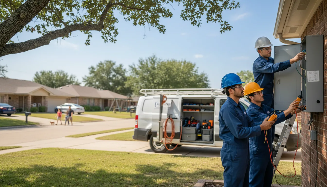 Certified electrician providing emergency electrical services in Gallup, NM